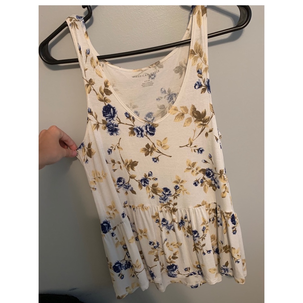 American eagle flower tank